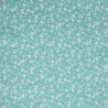 Algodón estampado DIFATTI Menta / Blanco